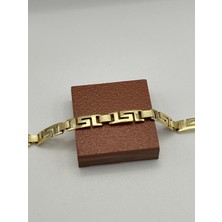 Badiva.co Xuping 14K Gold Plaka Bileklik