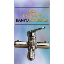 Üso Su Armatürleri Üso Delta Mix Banyo Bataryası