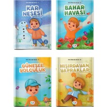 Semerkand Çocuk Yayınları 3-6 Yaş Dört Mevsim Ilkbahar, Yaz, Sonbahar, Kış Hikaye Serisi - Okul Öncesi Doğa ve Değerler Eğitimi Seti - 4 Kitap