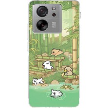 Lelia Xiaomi Mi 13T Uyumlu Baskılı Şeffaf Telefon Kılıfı | Koleksiyon: Cute Animals