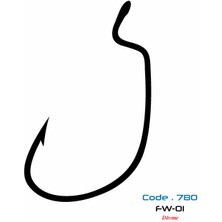 7801 Fw-01 #1/0 Black Nıkel 7p