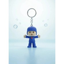 OEM EMR3D Tasarım Sevimli Pocoyo Figür Anahtarlık