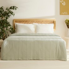 Karaca Home Verona %100 Pamuk Çift Kişilik Pike Adaçayı