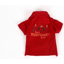 Karaca Home x Pati Best Buddyguard Ever T-Shirt L Beden Kırmızı