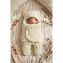 Dublino Kids 0- 12 Ay Bebek Uyku Tulumu Içi Elyaflı Kulaklı Welsoft- Peluş -Yenidoğan Hastahane Çıkışı