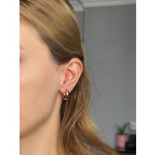 Badiva.co Xuping Basic Küpe (Rosegold) Klasik