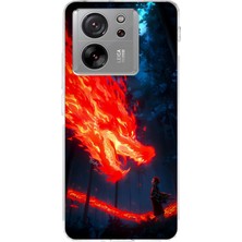 Lelia Xiaomi Mi 13T Uyumlu Baskılı Şeffaf Telefon Kılıfı | Koleksiyon: Animesoul Sketchbook