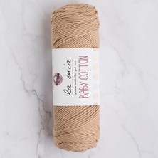 Twin Store La Mia Baby Cotton Bej El Örgü Ipi - L049 - 33627