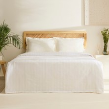 Karaca Home Verona %100 Pamuk Çift Kişilik Pike Beyaz