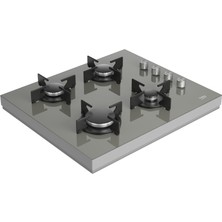 Beko Bsocd T 601 Eg Gri Cam Set Üstü Ocak