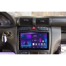 Mercedes C Serisi W203 Android Multimedya Sistemi 4-64 For-X (2000-2004) Ön Kayıt Kamera Hediyeli