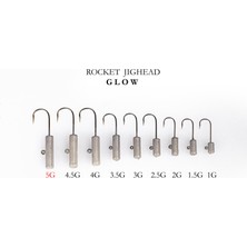 Alesta Rocket Jıghead Glow 4p 5g
