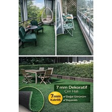Atasoy Zemin 7 mm Dekoratif Çim Halı – Balkon & Bahçenizi Dakikalar Içinde Yenileyin!
