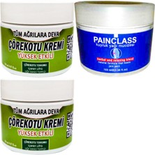 Çörekotu Çörek Otu Kremi 2 Adet 100 ml Kremi + Painclass Kuıyruk Yağı Kremi 100 ml Kremi
