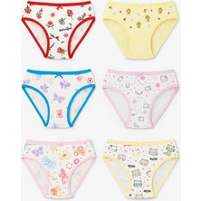 Sedef Yıldızı 1042 Sedef Kız Empirme Likra Bikini 12LI Paket