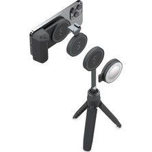 Shiftcam Snapgrip Magsafe Powerbank Özellikli Fotoğraf Video Vlog Çekim Seti, Midnight