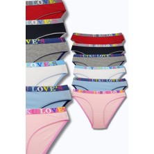 574 Tutku Kadın Caroline Bikini 12LI Paket Asorti