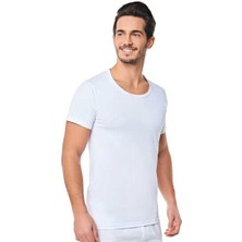 Seher Yıldızı 0002 Seher Erkek Penye Bisiklet 6lı Paket Beyaz