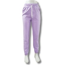 Him Kadın Iki Ip Kompak Eşofman Altı 5li Paket Lila