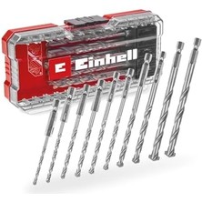 Data Store Orijinal S-Case 10-Parça Duvar Matkap Ucu Seti (Dın 10083-2'YE Göre Çelikten Yapılmış, E 6.3 Sap, Takılı Karbür Uç, Haddelenmiş Mil, Saklama Kutusu Dahil) - 49108743