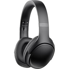 Data Store Bluetooth Kulaküstü Katlanabilir Kablosuz Kulaklık, 63 Saat Batarya, Tf Kart Desteği, Siyah