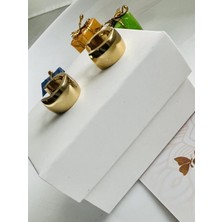 Badiva.co Bombeli Mini Halka Küpe