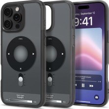 Data Store 16 Pro ile Uyumlu Ince Magsafe Kılıf Ultra Hybrid Sararma Karşıtı DURACLEAR™ Hava Kanalı TEKNOLOJISI™ Askeri Sınıf Koruma Magfit Tasarım Kapak - ACS08384
