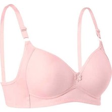 1051 Ebru Silikonlu Toplayıcı Telsiz Sütyen 6lı Paket Somon