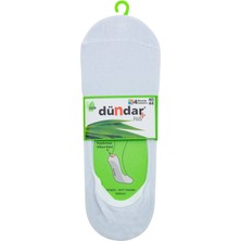 Dündar Çorap 5541 Dündar Erkek Bambu Babet 12LI Paket Beyaz