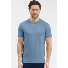 Malabadi Erkek Bisiklet Yaka Micro Modal Extra Yumuşak Rahat Kalıp Tişört 930