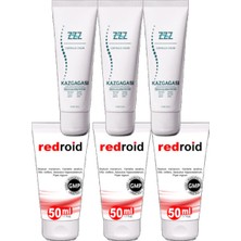 ZZZ Kaz Gagası Kremi 3 Adet 100 ml Corydalis Cream + 3 Adet Redroid 50 ml Analbakım Kremi