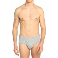 Seher Yıldızı 0005 Seher Erkek Slip 12LI Paket Gri