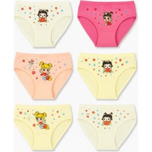 Sedef Yıldızı 1083 Sedef Kız Baskılı Bikini 12LI Paket