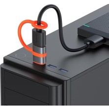 Data Store OT-3800 Usb-C Otg Dönüştürücü, USB 3.0 Yüksek Hızlı Type-C'den Usb-A'ya Çevirici Adaptör, Telefon ve Tablet Uyumlu
