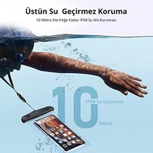 Data Store Su Geçirmez Telefon Kılıfı Şeffaf