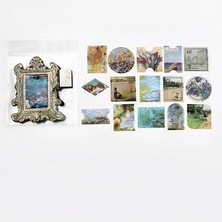 Data Store Guguk Romantik Sanat Pul Temalı 45 Adet Seti • Bullet Journal