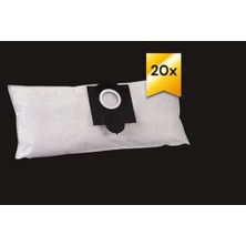 Data Store Elektrikli Süpürge Sentetik Toz Torbası - 20 Adet - Siyah Plastik - Fakir - Modelleri Ile Uyumlu Ürünler Açıklamada