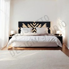 PostOtto Design Studio Nordwood Çift Kişilik Ahşap El Yapımıyatak/baza Başlığı