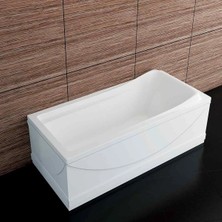 Sırduş 180X80X55 Özel Düz Küvet, Beyaz