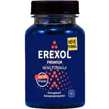 Erexol Erkeklerin L-Argininli L-Citrullineli Macatozlu Çinko ve Üzüm Çekirdeği Extreli 30 Lu Kapsüller