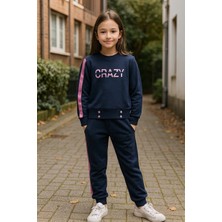 GMG Collection Baby Kız Çocuk Crazy Işlemeli Alt Üst Takım 7Y,8Y,9,10YAŞ