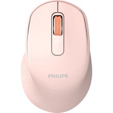 Philips SPK7448 Kablosuz Bluetooth 1600DPI 4 Tuşlu Optik Mouse Pembe (Philips Türkiye Garantili)