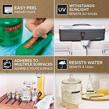 Data Store Junior Etiket Kabartma Aleti, Yetişkinler ve Çocuklar Tarafından Rahat Kullanım Için Tasarlanmış Ergonomik Etiket Cihazı, Ev Ihtiyaçları Için