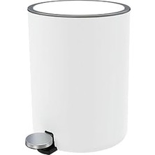 Data Store 5 Lt Pedallı Çöp Kovası Beyaz