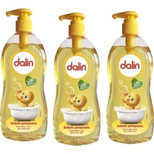 Dalin Klasik Bebek Şampuanı 700 ml x 3 Pompasız Hipoalerjenik Göz Yakmayan Formül