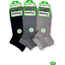 Dündar Çorap 4605 Dündar Erkek Bambu Patik 12LI  M8