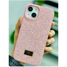 Data Store 13-14 ve 15 ile Uyumlu Elmas Tasarımlı Taşlı Işıltılı Parlak Pırlanta Silikon Kılıf