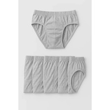 Seher Yıldızı 0037 Seher Çocuk Slip 12LI Paket Gri