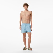 UNITED4 Comfort Fit Erkek Mavi Mayo & Mayo Şort.TURKUAZ