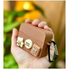 Data Store 3. Nesil ile Uyumlu Özel Tasarım Kalın Silikon Koruyucu Kılıf - Bisküvi